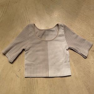 Free People Crop Workout Top